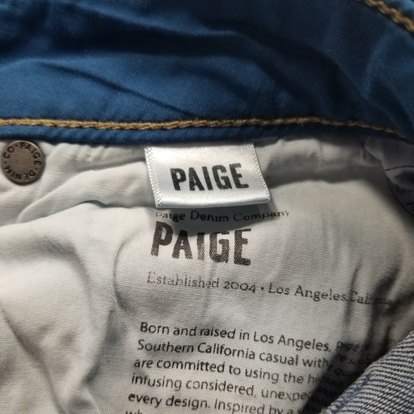 Paige Distressed Jimmy Jimmy Skinny Jean's 27 - Picture 5 of 12